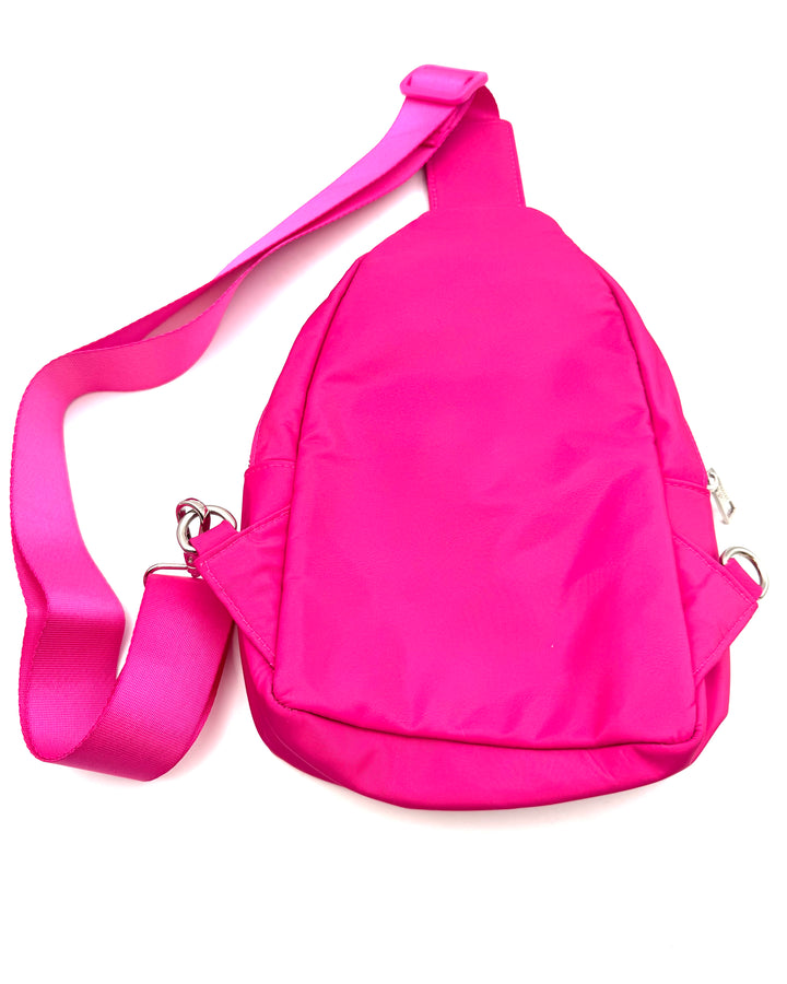 Hot Pink Sling Bag