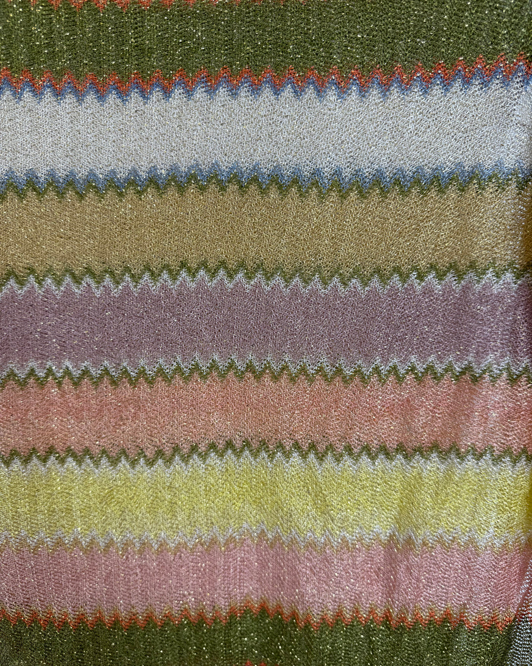 Bright Colorful Chevron Square Scarf