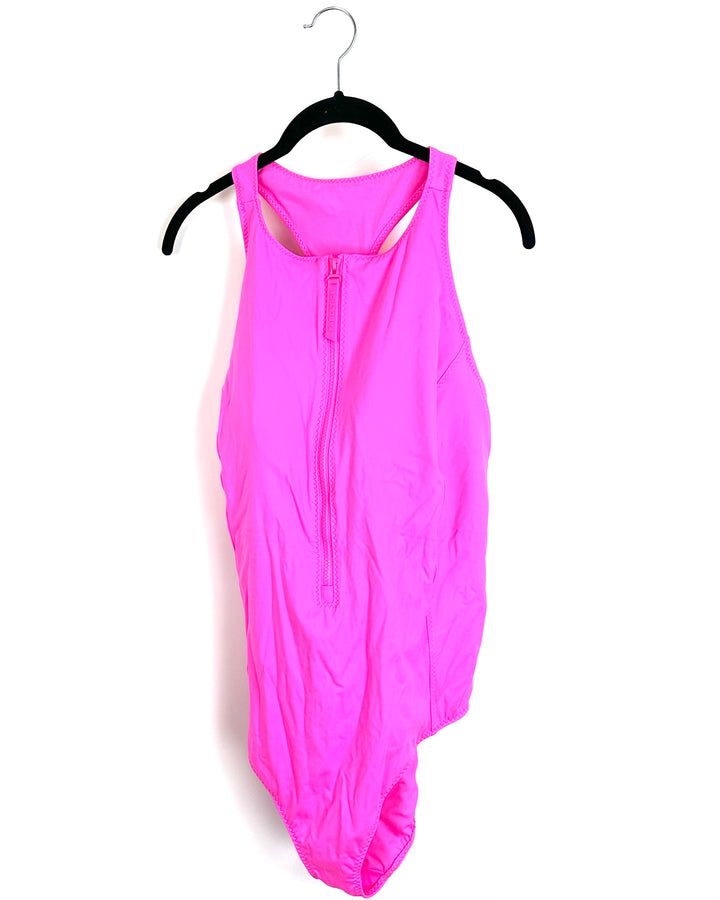 Fabletics Briht Pink One Piece Swimsuit - XXL/1X