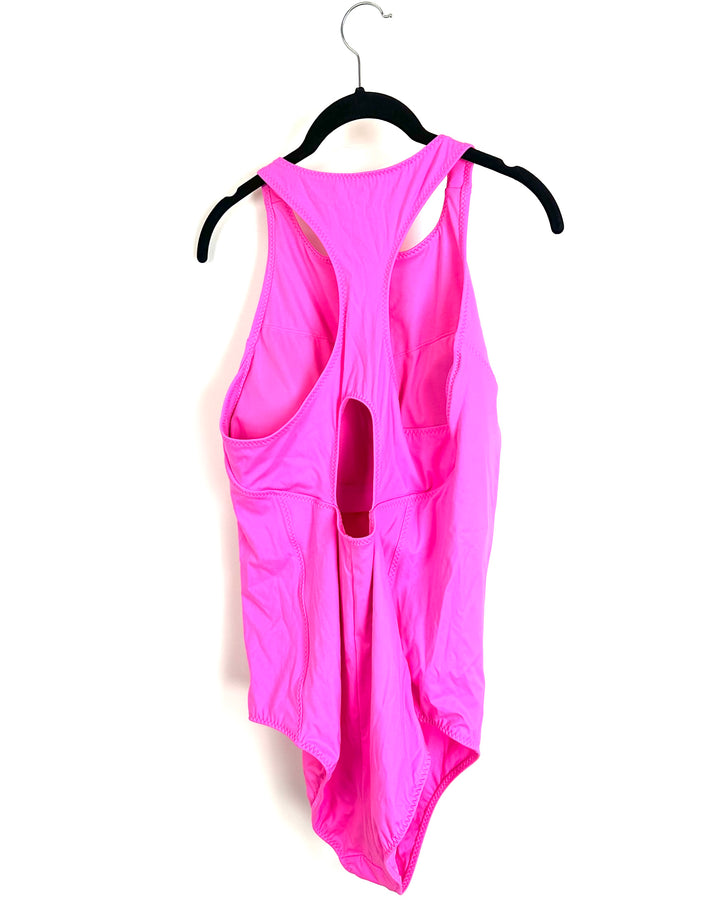 Fabletics Briht Pink One Piece Swimsuit - XXL/1X