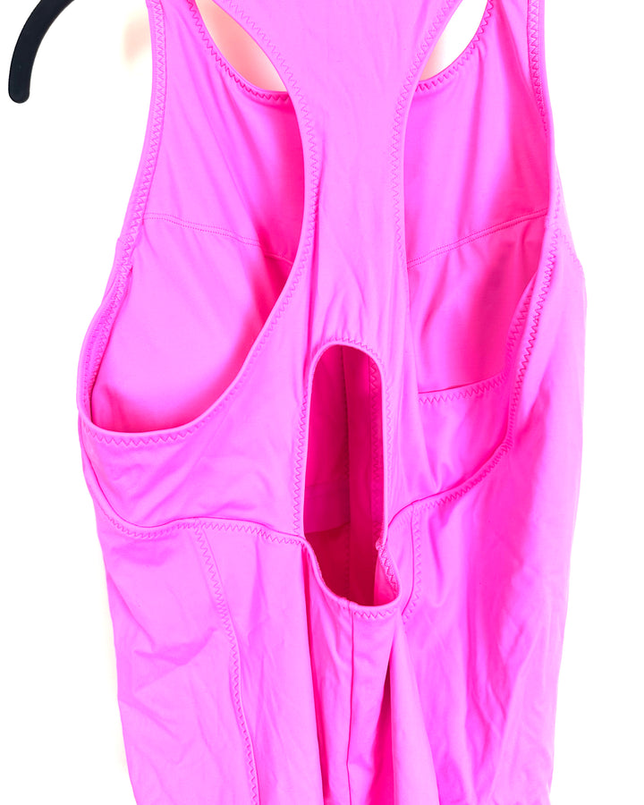 Fabletics Briht Pink One Piece Swimsuit - XXL/1X