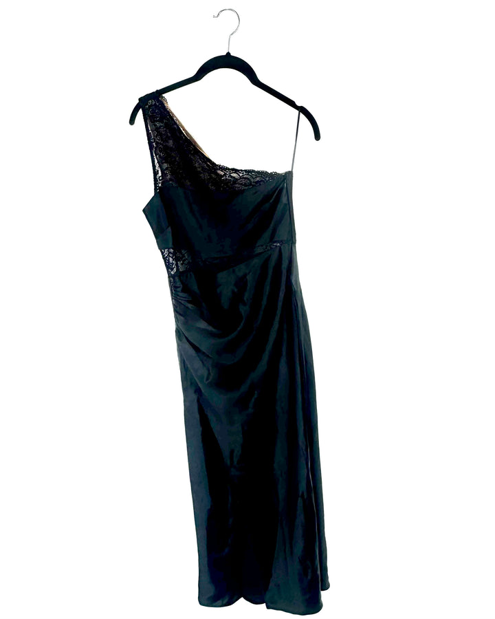 Black Lace Cut-Out Dress - Size 4
