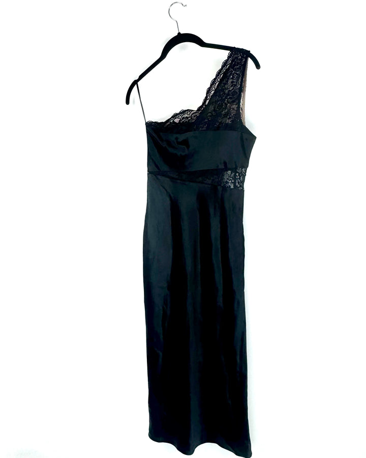 Black Lace Cut-Out Dress - Size 4