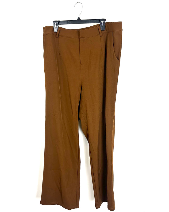 Remi x Revolve Brown Trousers - 1X