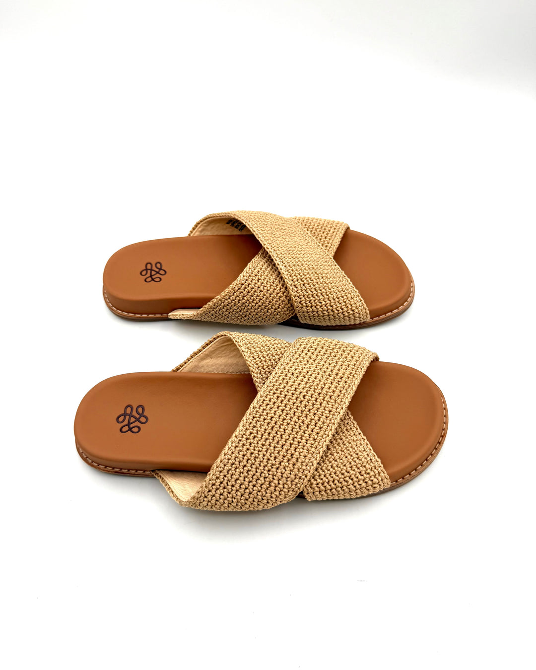 Beige Knit Sandal - Size 6