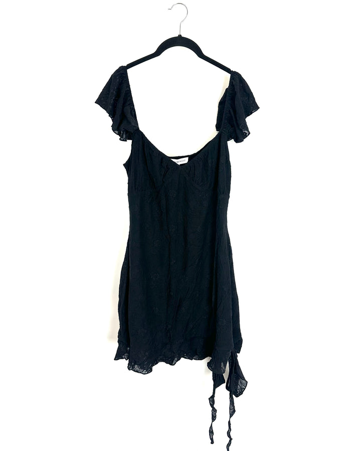 WeWoreWhat Black Lace Dress - Extra Extra Large