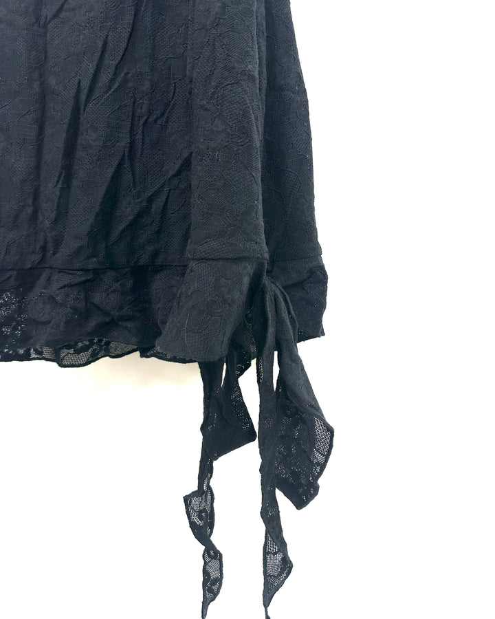 WeWoreWhat Black Lace Dress - Extra Extra Large