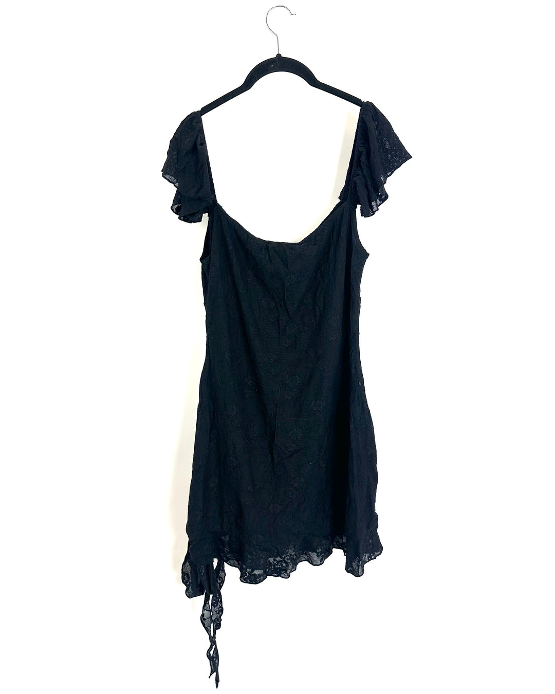 WeWoreWhat Black Lace Dress - Extra Extra Large