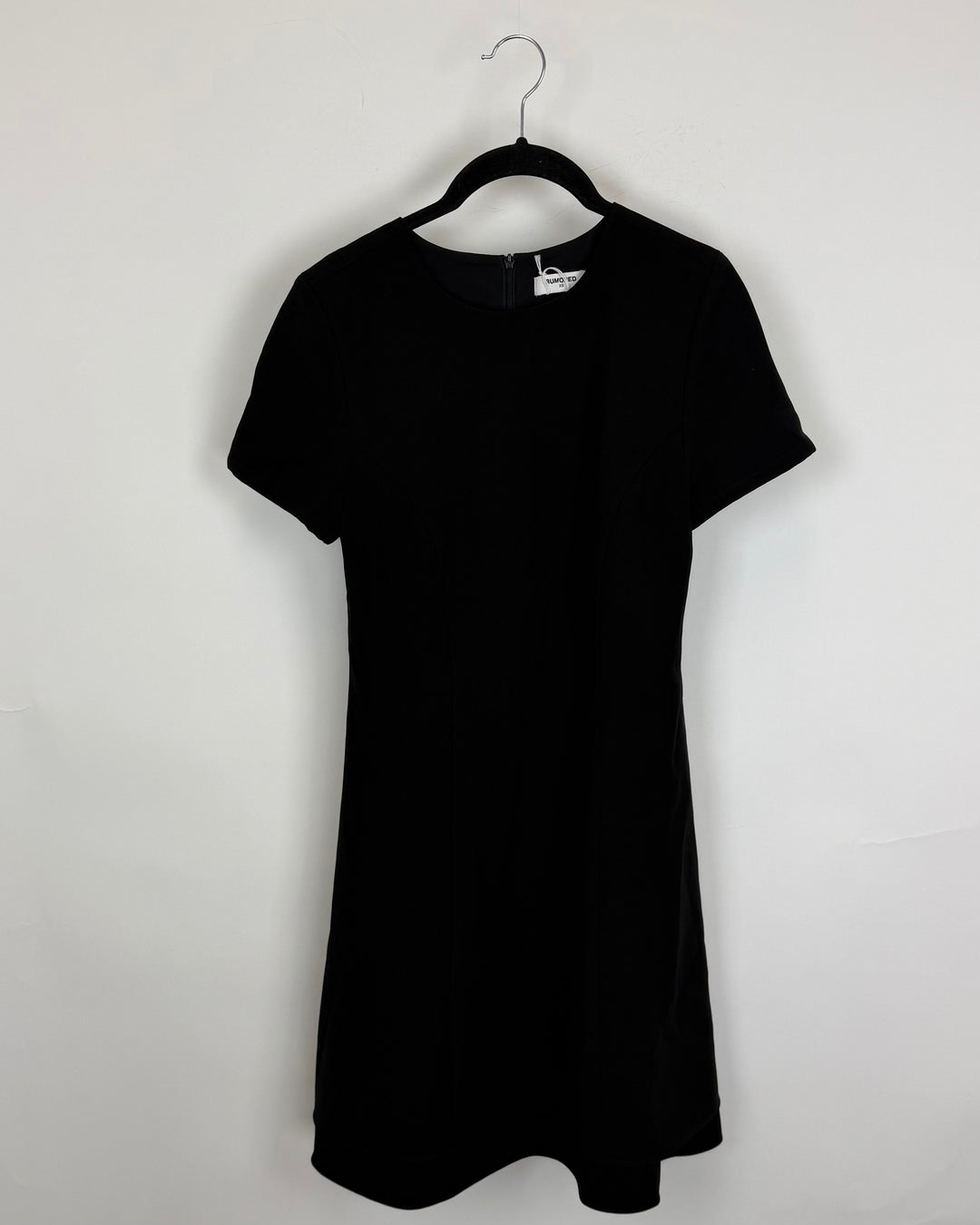 Black Short Sleeve Dress - Size 2/4