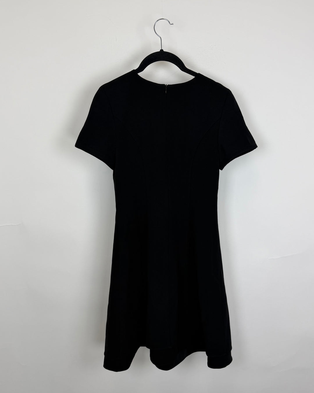 Black Short Sleeve Dress - Size 2/4
