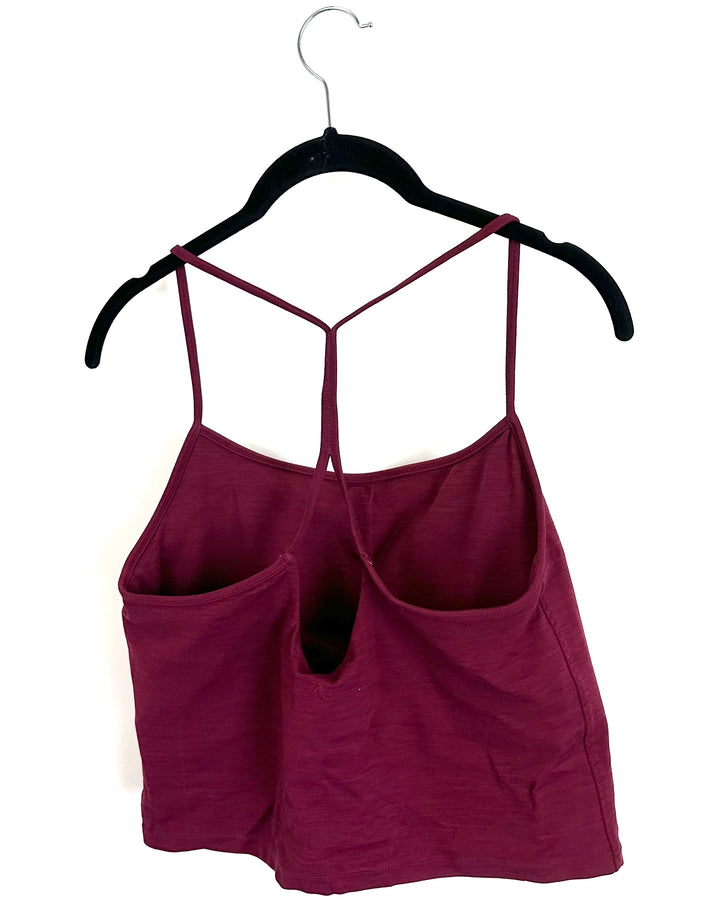 Vitality Burgundy Athletic Tank Top - 2XL