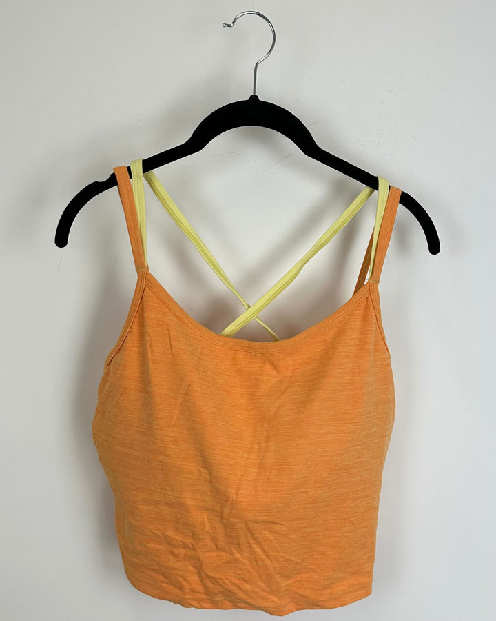 Vitality Orange Athletic Tank Top - 2XL