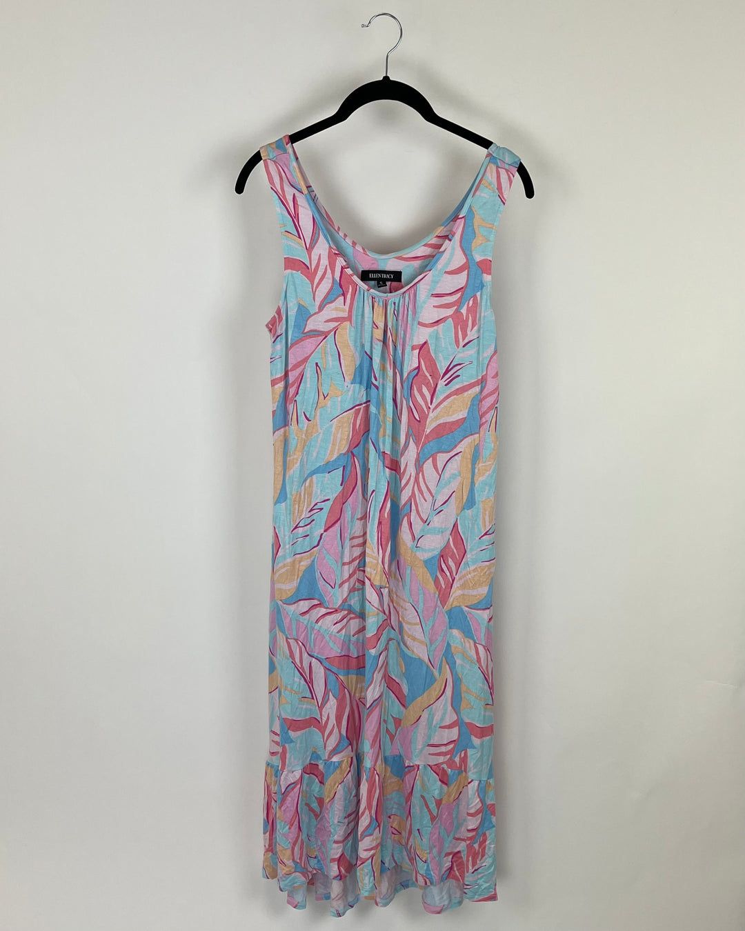 Ellen Tracy Floral Print Lounge Dress - Size 6/8