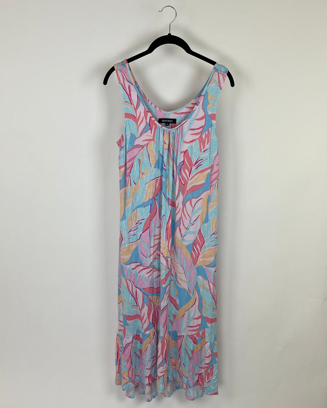 Ellen Tracy Floral Print Lounge Dress - Size 6/8 Ellen Tracy Floral Print Lounge Dress - Size 6/8