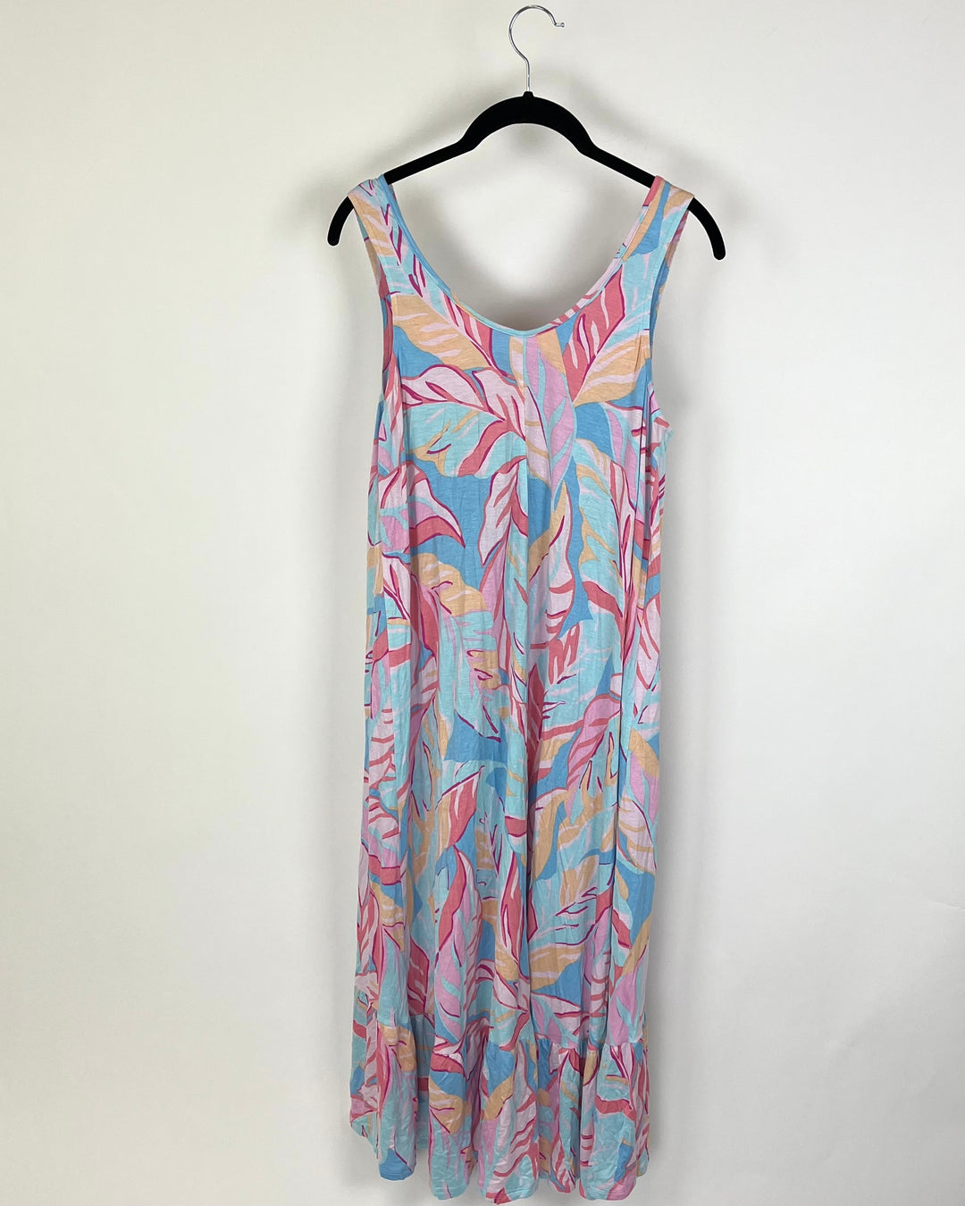 Ellen Tracy Floral Print Lounge Dress - Size 6/8