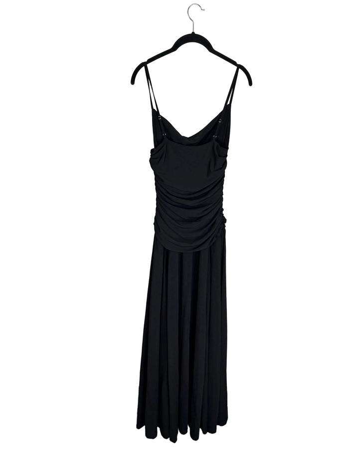 Black Cut-Out Long Dress- Size 4