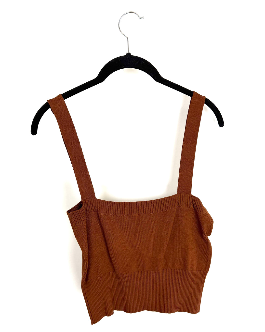 Brown Cropped Tank Top - Size 4/6