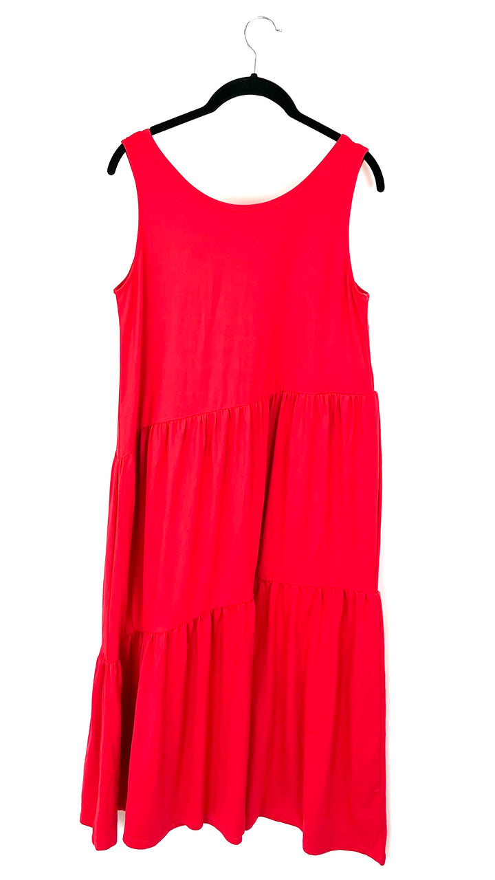 Extra Soft Red Dress - Size 6/8