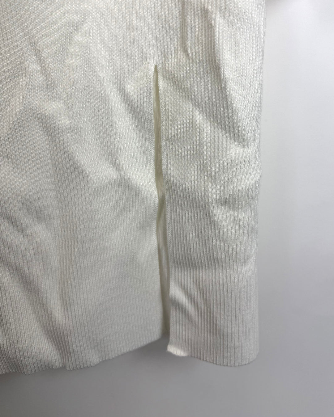White Sheer Sleeve Dress - Size 8/10