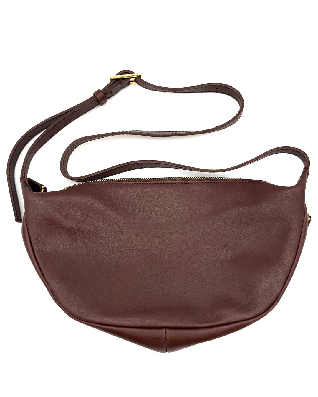 Madewell Chestnut Crescent Shoulder Bag