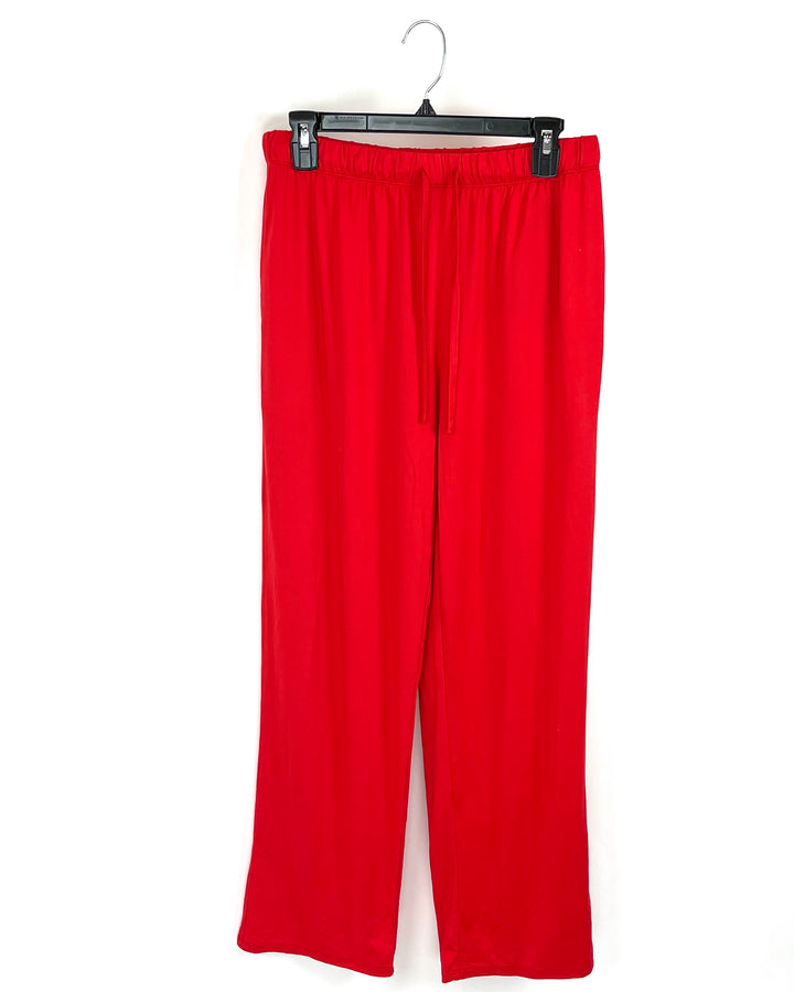 Red Sweatpants - Size 6-8