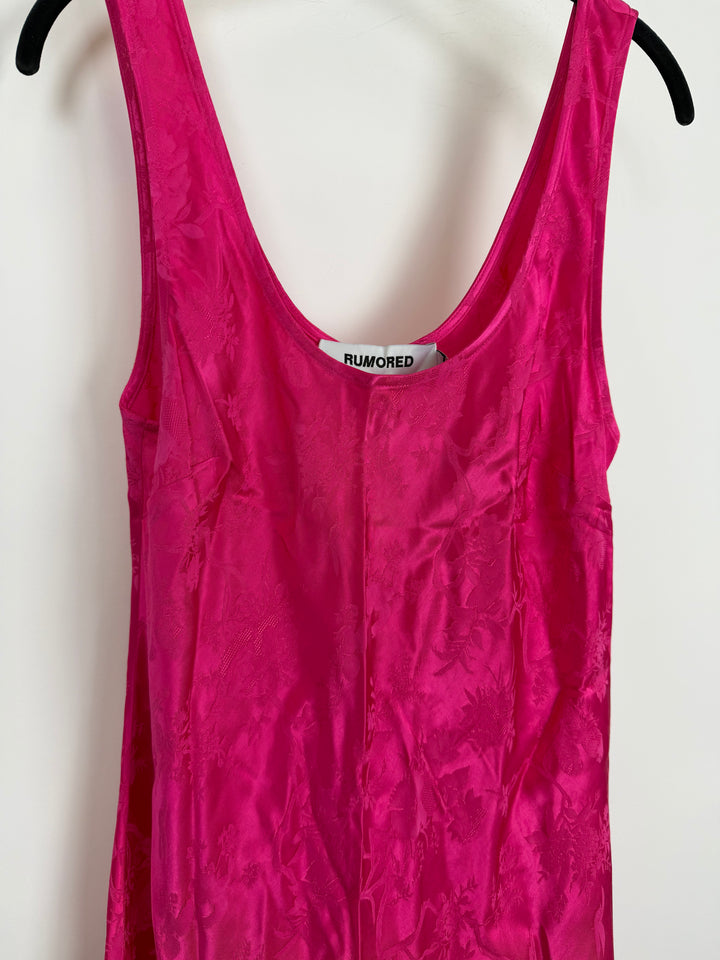 Sleeveless Fuchsia Slip Dress - Size 0/2 and 2/4