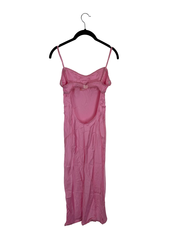 Pink Sleeveless Midi Dress - Size 0/00 and 2/4