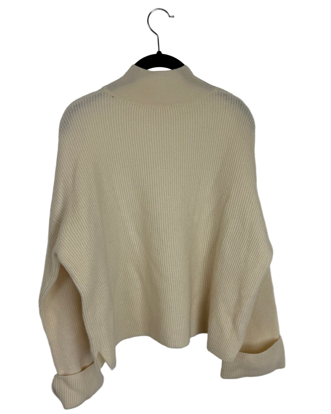 Cream High Neck Sweater - Size 4/6