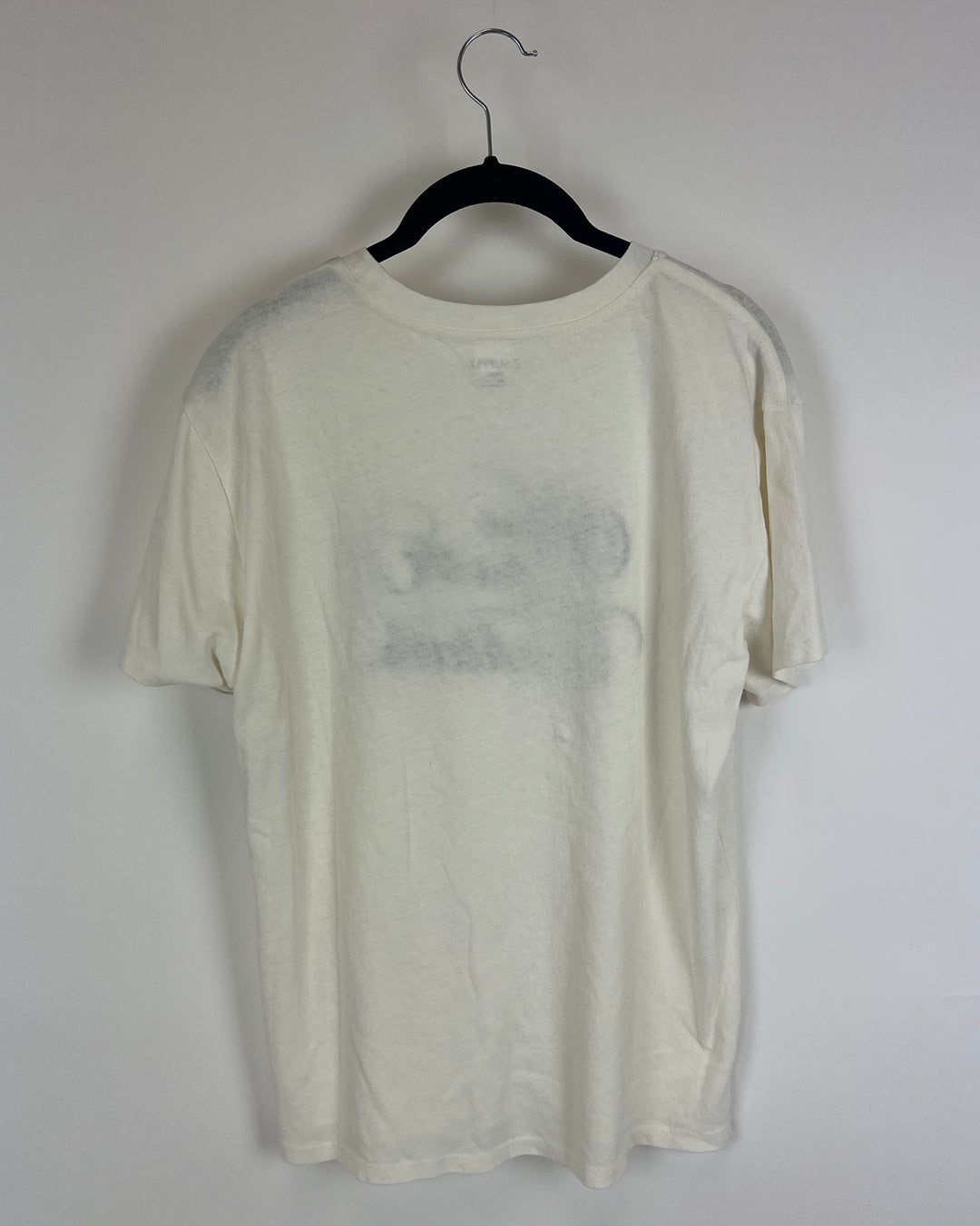 "Here For The Cocktails" White Tee - Size 4/6