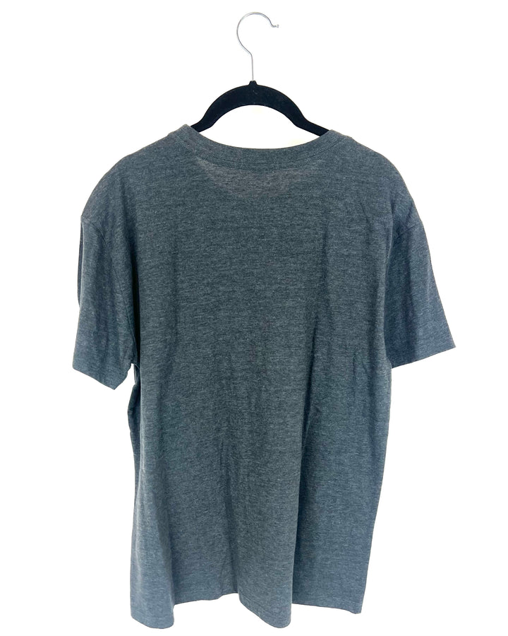 "Where My Boo's At?" Dark Heathered Gray Tee - Size 4/6