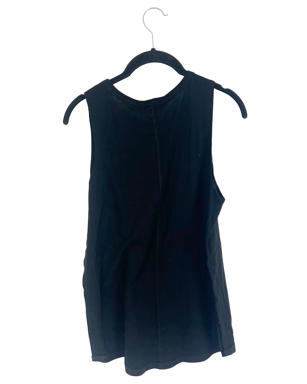 Black Muscle Tank - Size 4/6
