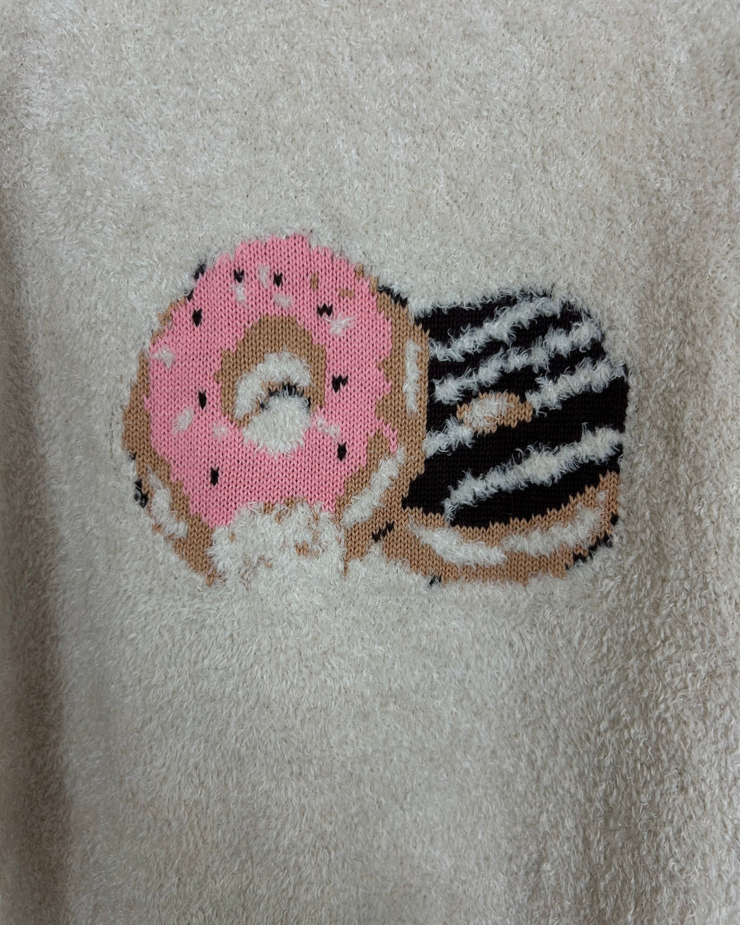 Tan graphic sweater - Size 4/6