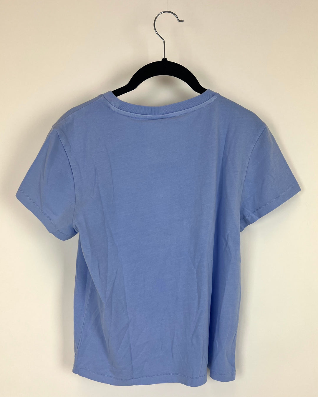 "Snow Babe" Baby Blue Tee - Size 4/6