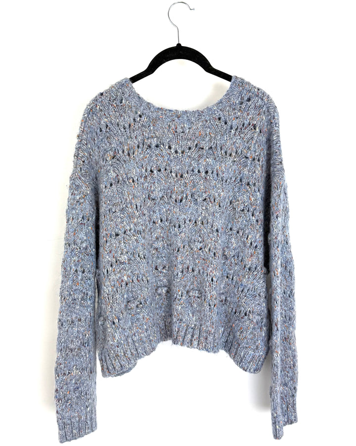 Steel Blue Sweater - Size 4/6