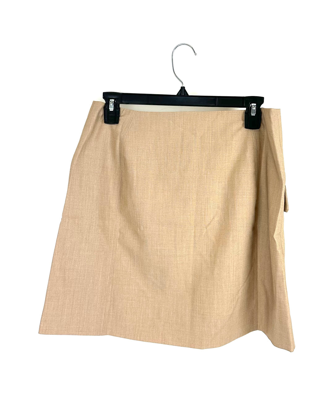 Tan Button Skirt - Size 10 and 12