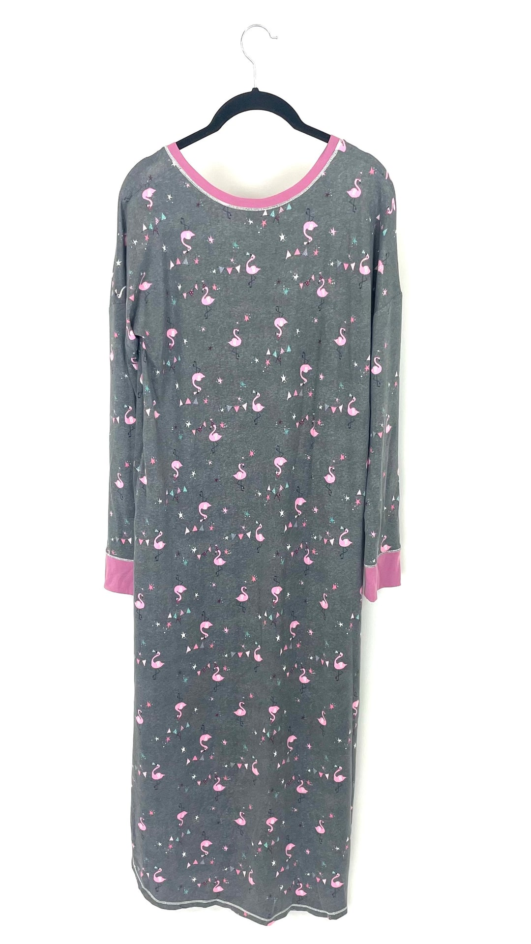 Pink Flamingo Print Nightgown - Size 4/6