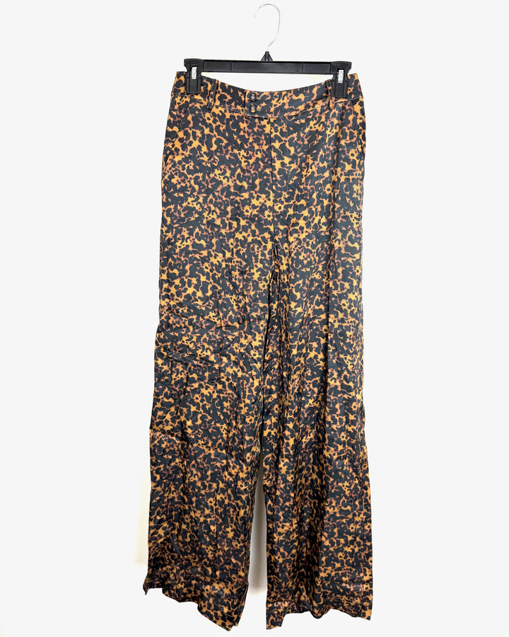 Tortoise Print Pants - Small
