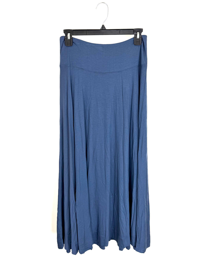 Steel Blue Skirt - Small