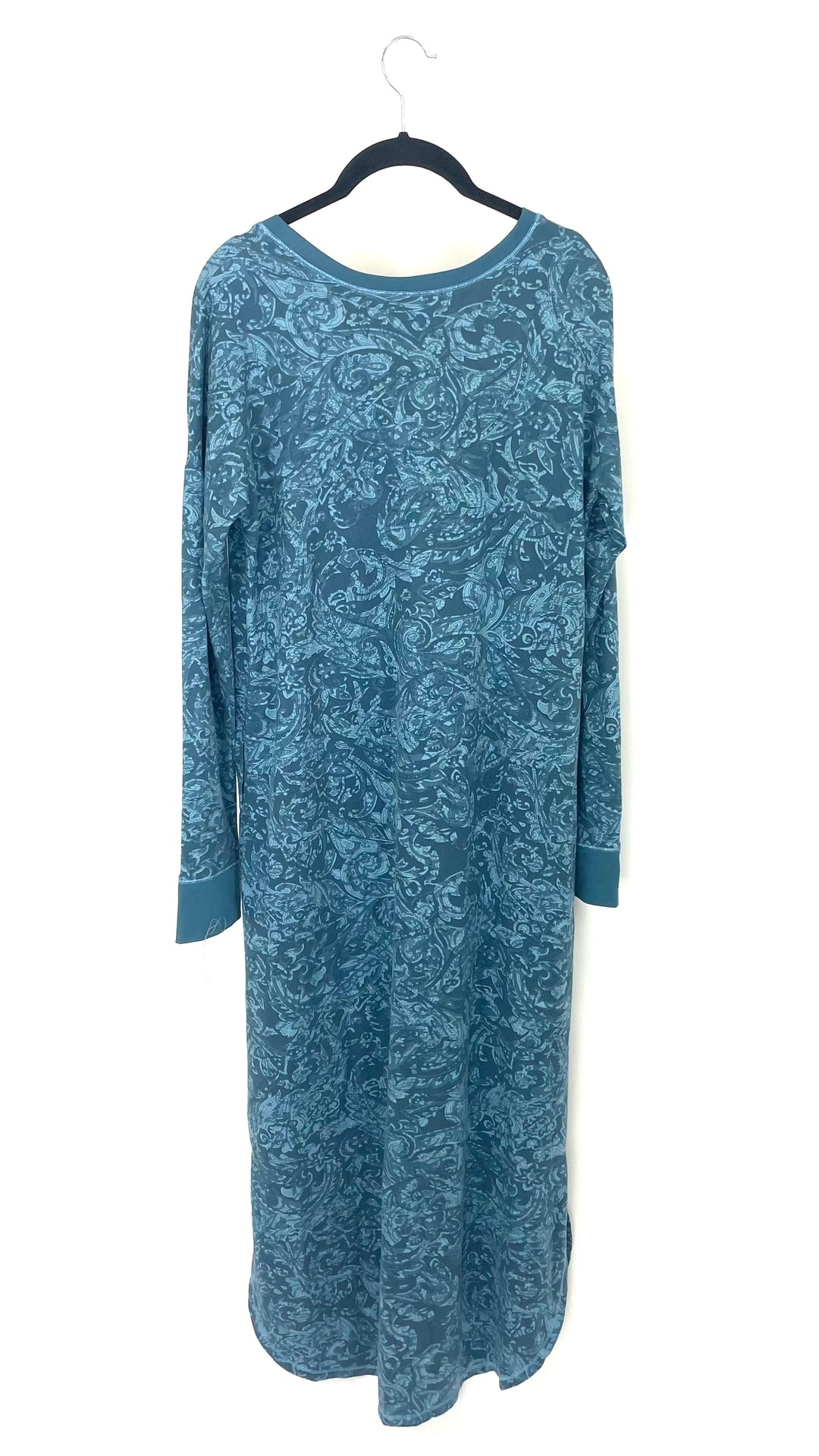 Blue Paisley Nightgown - Size 4-6