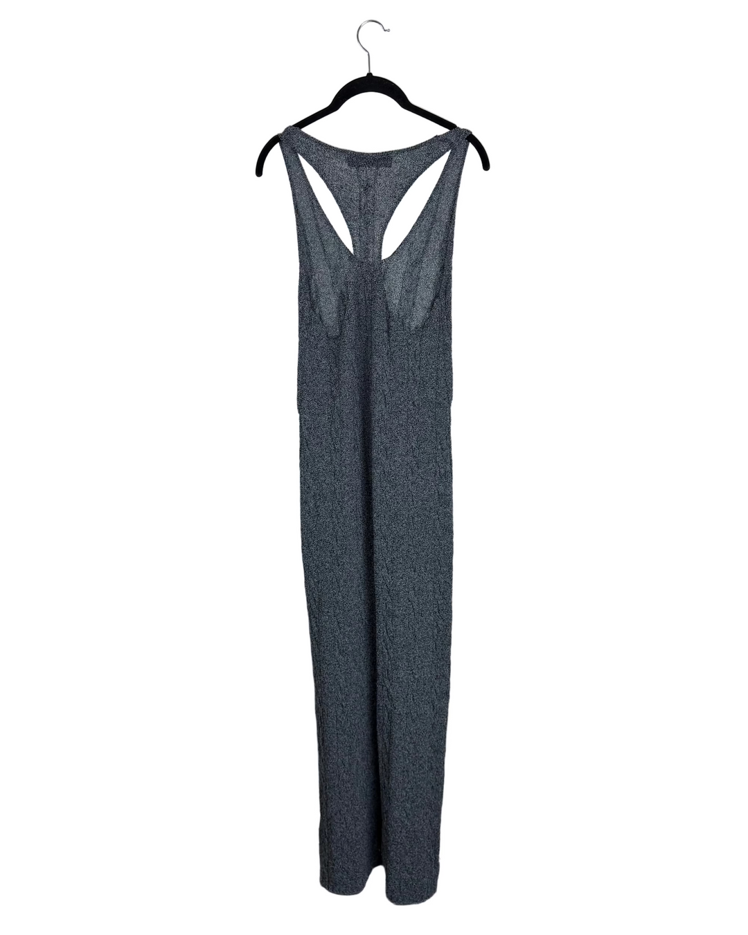 Dark Grey Racerback Maxi Dress - Size 2/4
