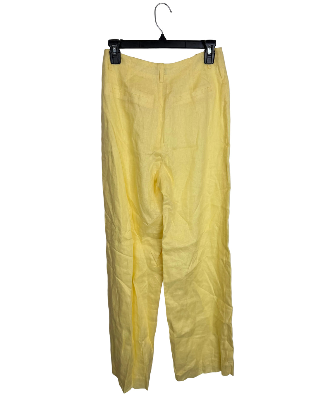 Light Yellow Linen Pants - Size 4
