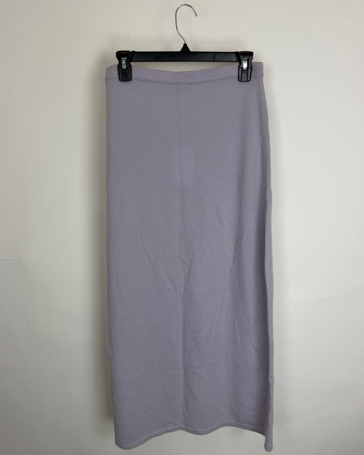 Periwinkle Knit A-Line Skirt - Size 4/6