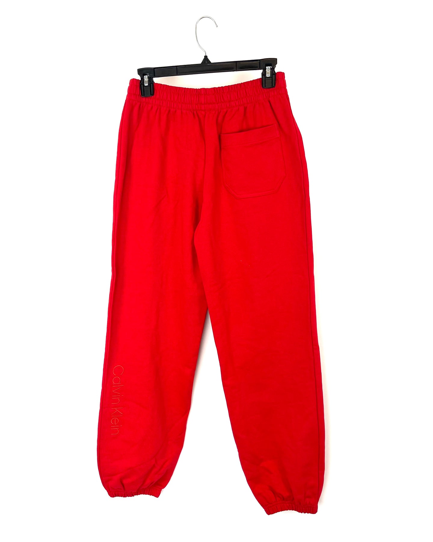 Calvin Klein Red Athletic Sweatpants - Small – The Fashion Foundation