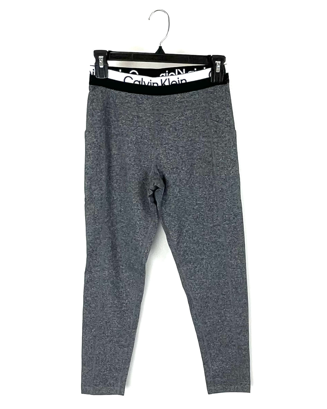 Grey Activewear Leggings with Pockets - Small