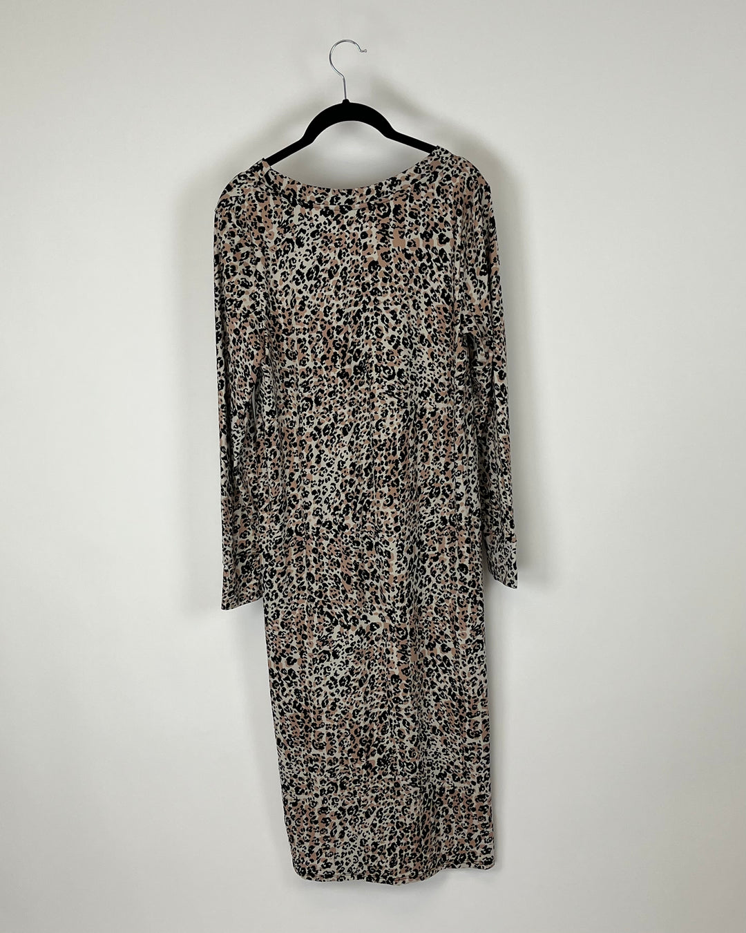 Cheetah Print Button Down Nightgown - Size 4-6