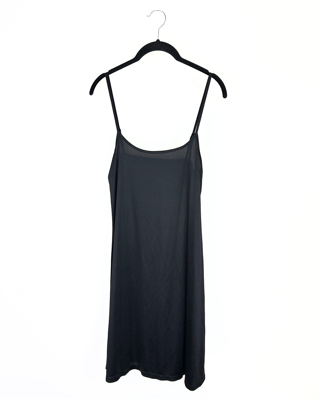 Black Slip Dress - size 0/2