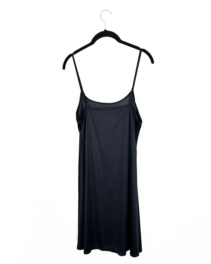 Black Slip Dress - size 0/2