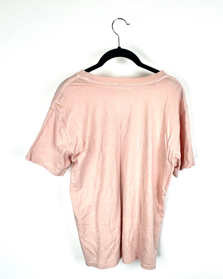 Pink Sunrise To Sunset Short Sleeve T-Shirt - Size 2/4