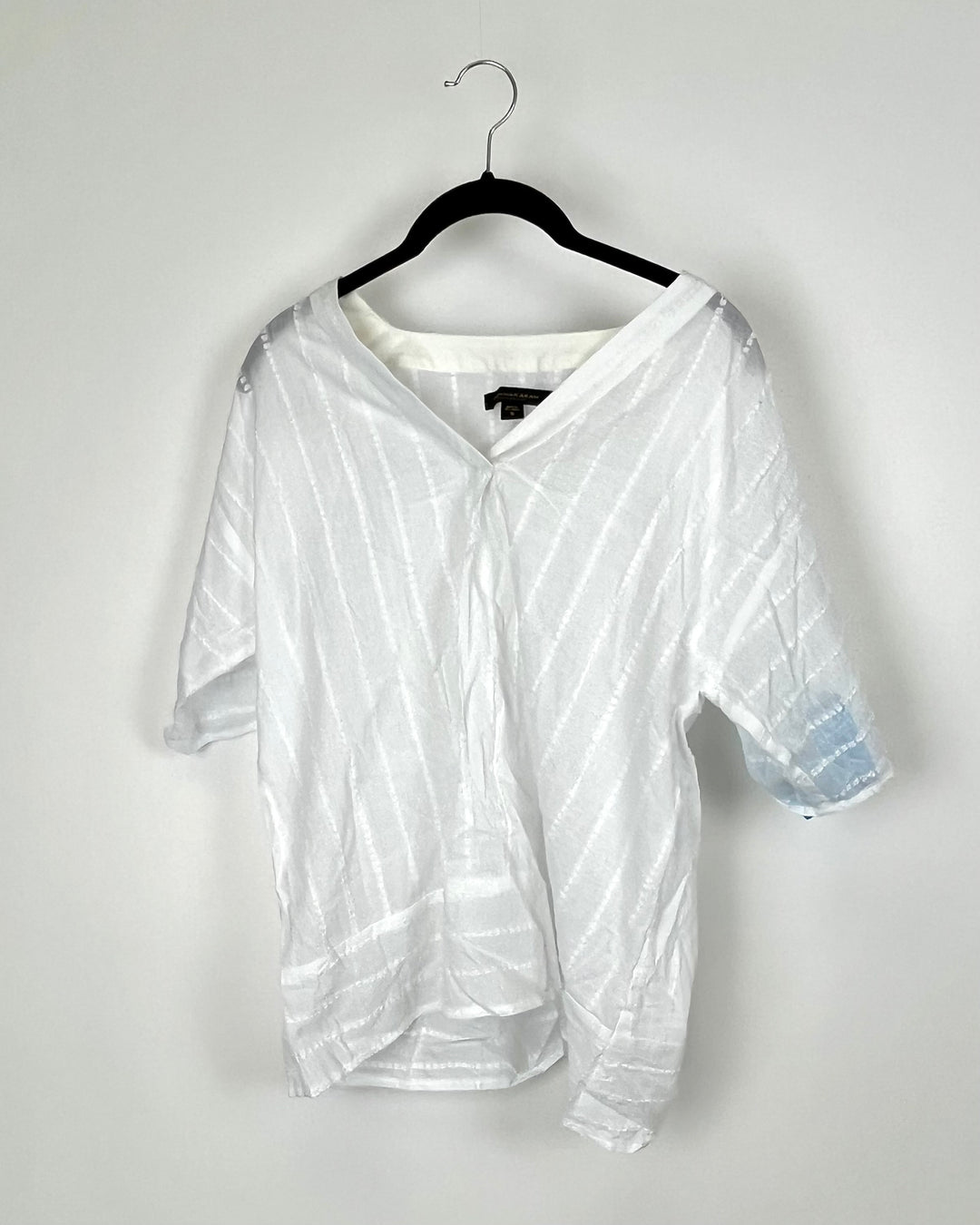 Sheer White Sleep Shirt - Small