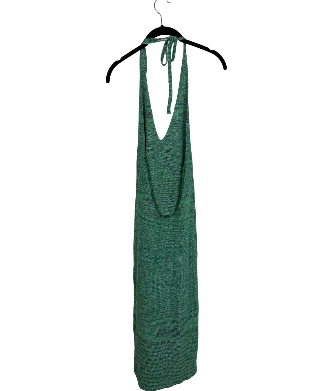 Green Open Back Halter Dress - Size 0/2 and 4/6